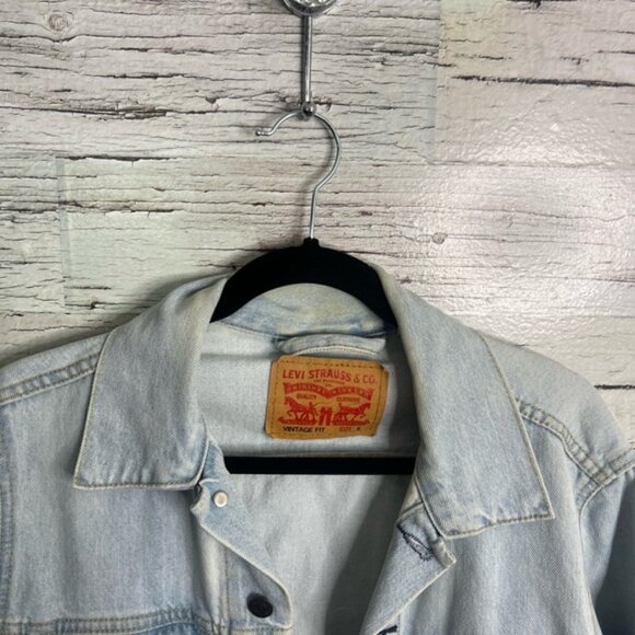 Levi's Light Blue Jean Jacket vintage fit size small - Picture 4 of 7